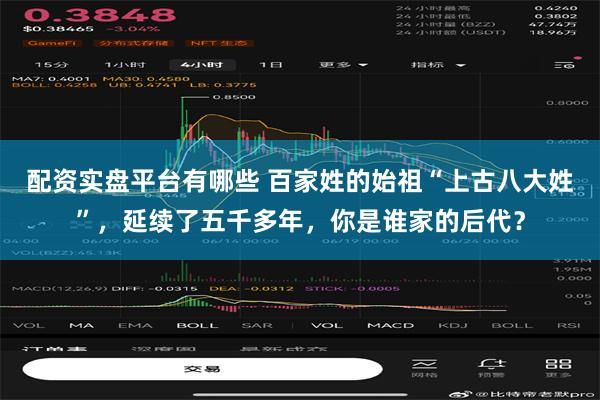 配资实盘平台有哪些 百家姓的始祖“上古八大姓”，延续了五千多年，你是谁家的后代？