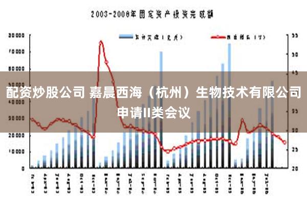 配资炒股公司 嘉晨西海（杭州）生物技术有限公司申请II类会议